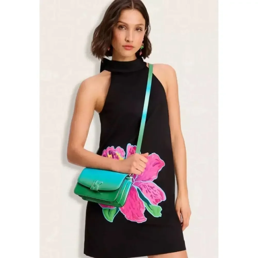Kate Spade Dakota Ombre Patent Leather Crossbody